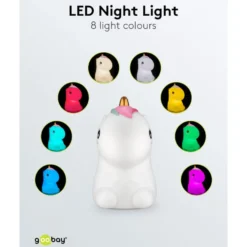 LED-nattlys Enhjørning