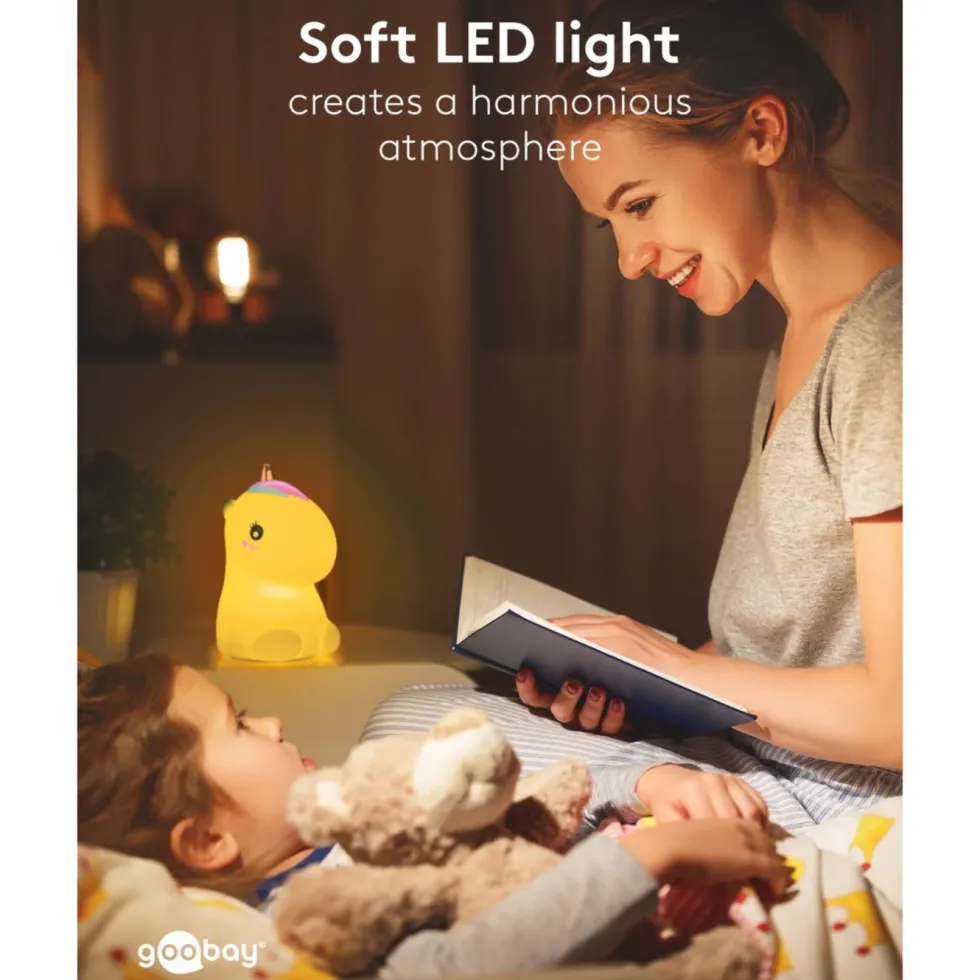 LED-nattlys Enhjørning