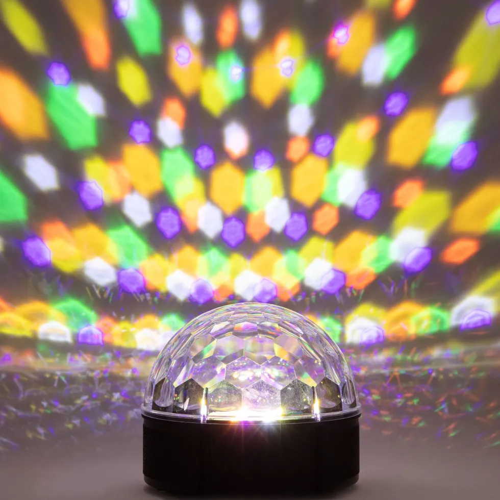 Ledsavers Diskolampe med fjernkontroll