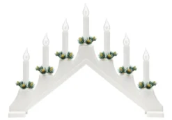Ledsavers Frostet reservepære til adventsstaker LED 7-pk.