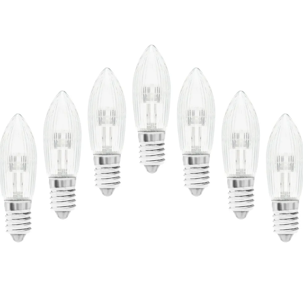 Ledsavers Reservepære til adventsstaker LED 7-pk.