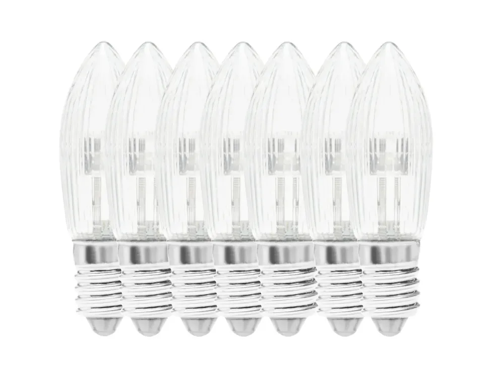 Ledsavers Reservepære til adventsstaker LED 7-pk.