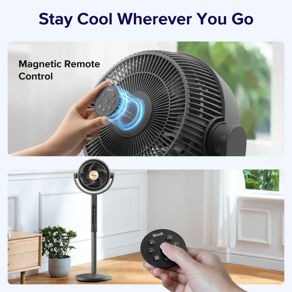 Levoit CirculAir Pedestal Fan gulvvifte