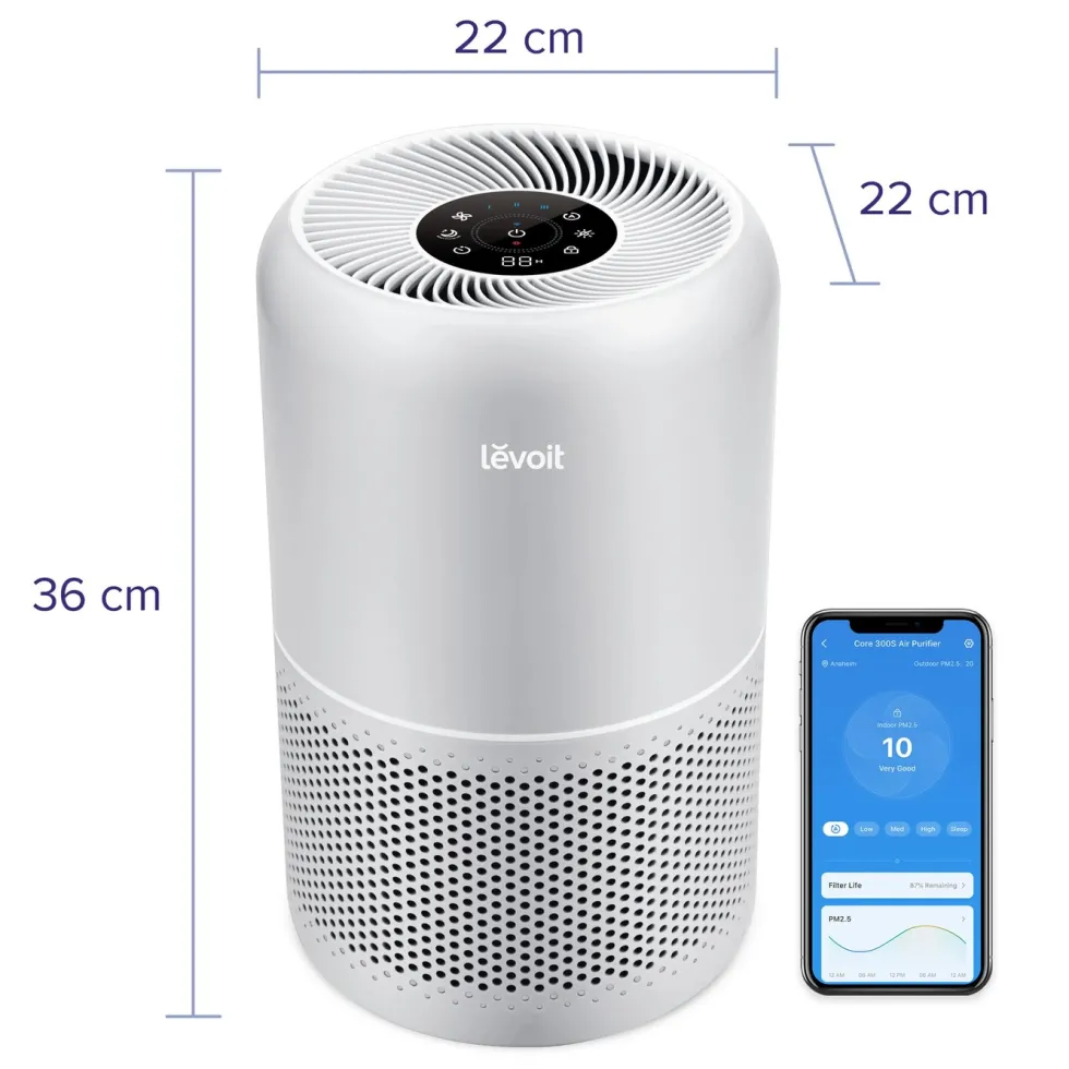 Levoit Core 300S Pro Smart luftrenser Hvit