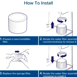 Levoit Erstatningsfilter for toppfylt luftfukter 10-pk.