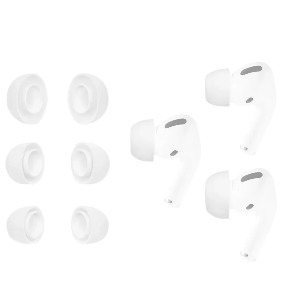Linocell Airpods Pro-øreplugger (gen 1, 2019 og gen 2, 2022/2023)