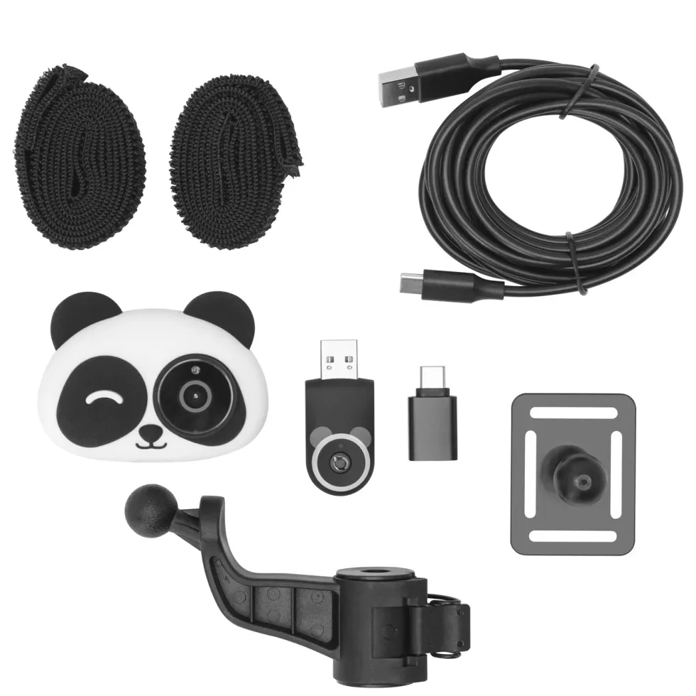 Linocell Baksetekamera for CarPlay med trådløs adapter