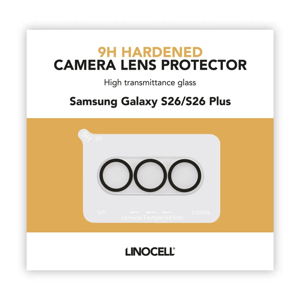 Linocell Beskytter for kameralinsen på Galaxy S26/S26 Plus