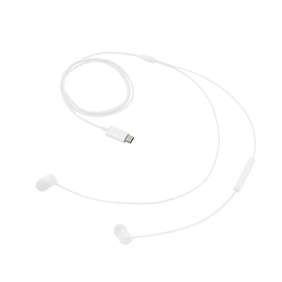 Linocell Bullets USB-C-hodetelefoner Hvit
