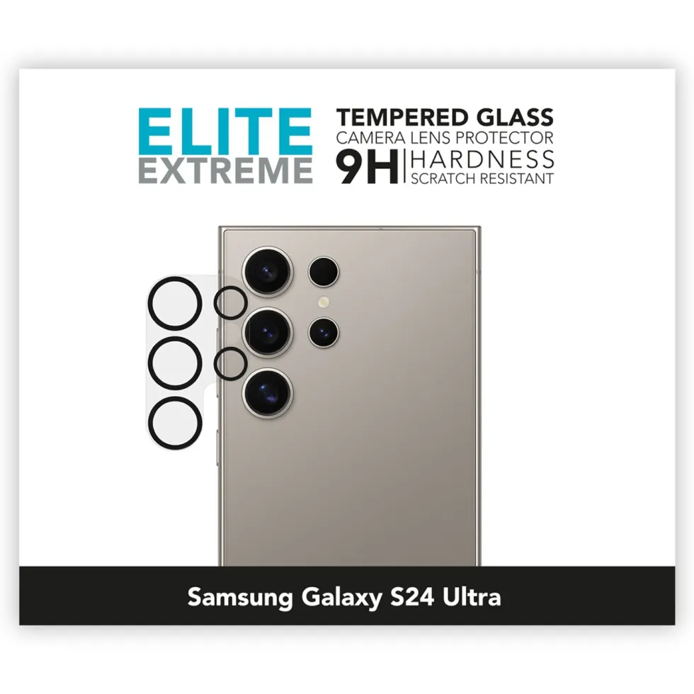 Linocell Elite Ekstreme Beskytter for kameralinsen på Galaxy S24 Ultra