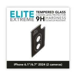 Linocell Elite Extreme Beskyttelse for kameralinsen iPhone 16 og 16 Plus