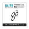 Linocell Elite Extreme Beskyttelse for kameramodulen på iPhone 15 Pro og 15 Pro Max