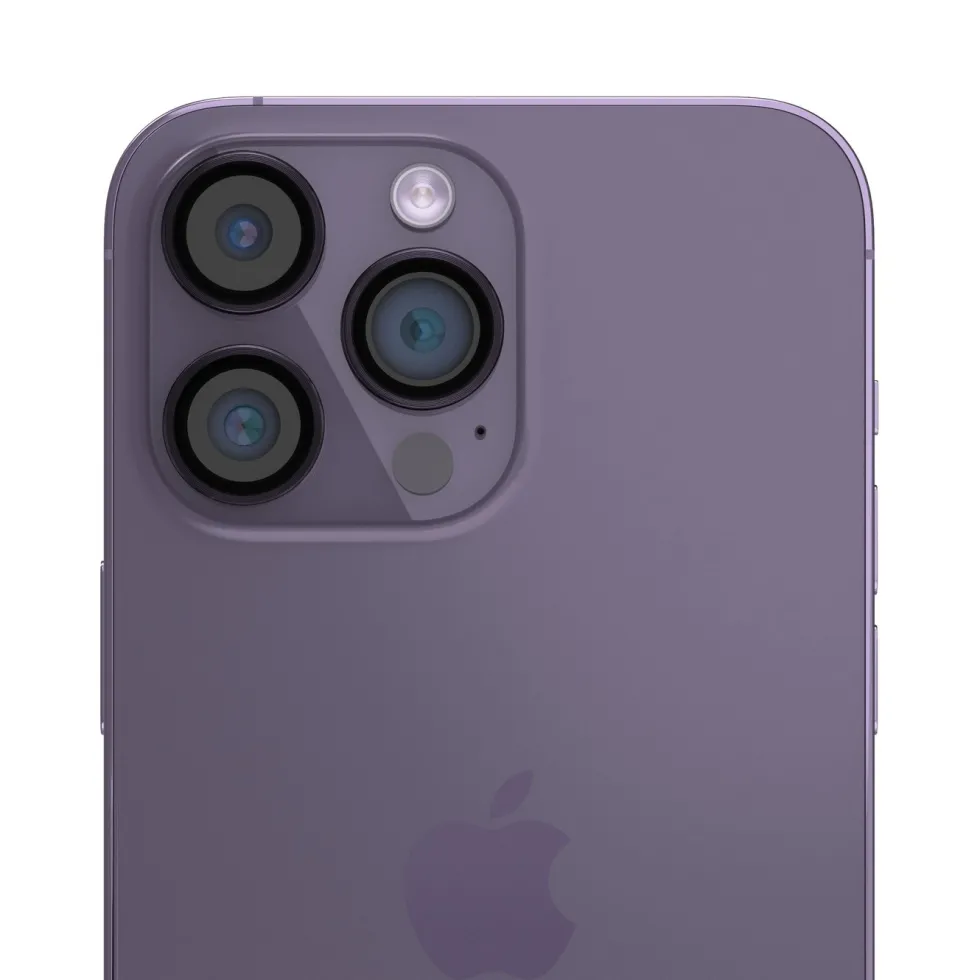 Linocell Elite Extreme Beskyttelse for kameralinsen på iPhone 14 Pro og Pro Max