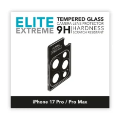 Linocell Elite Extreme Beskyttelse for kameralinsen på iPhone 17 Pro og Pro Max