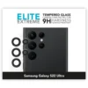 Linocell Elite Extreme Beskyttelse for kameralinsen på Galaxy S22 Ultra