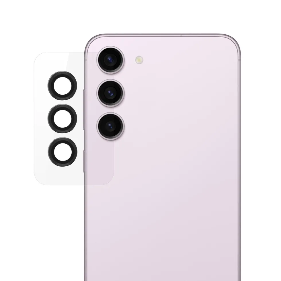Linocell Elite Extreme Beskyttelse for kameralinsen på Galaxy S23 og S23 Plus