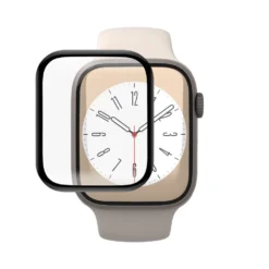 Linocell Elite Extreme Curved Skjermbeskytter for Apple Watch Series 7, 8 og 9 41 mm