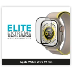 Linocell Elite Extreme Curved Skjermbeskytter for Apple Watch Ultra 49 mm