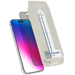 Linocell Elite Extreme Curved Privacy Skjermbeskytter for iPhone 16 Pro og 17