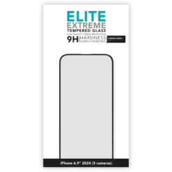 Linocell Elite Extreme Curved Skjermbeskytter for iPhone 16 Pro Max