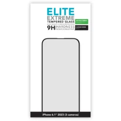 Linocell Elite Extreme Curved Skjermbeskytter for iPhone 15 Pro