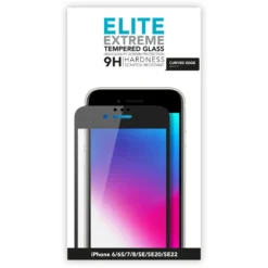Linocell Elite Extreme Curved Skjermbeskytter for iPhone 6, 7, 8 og SE (2020/2022)