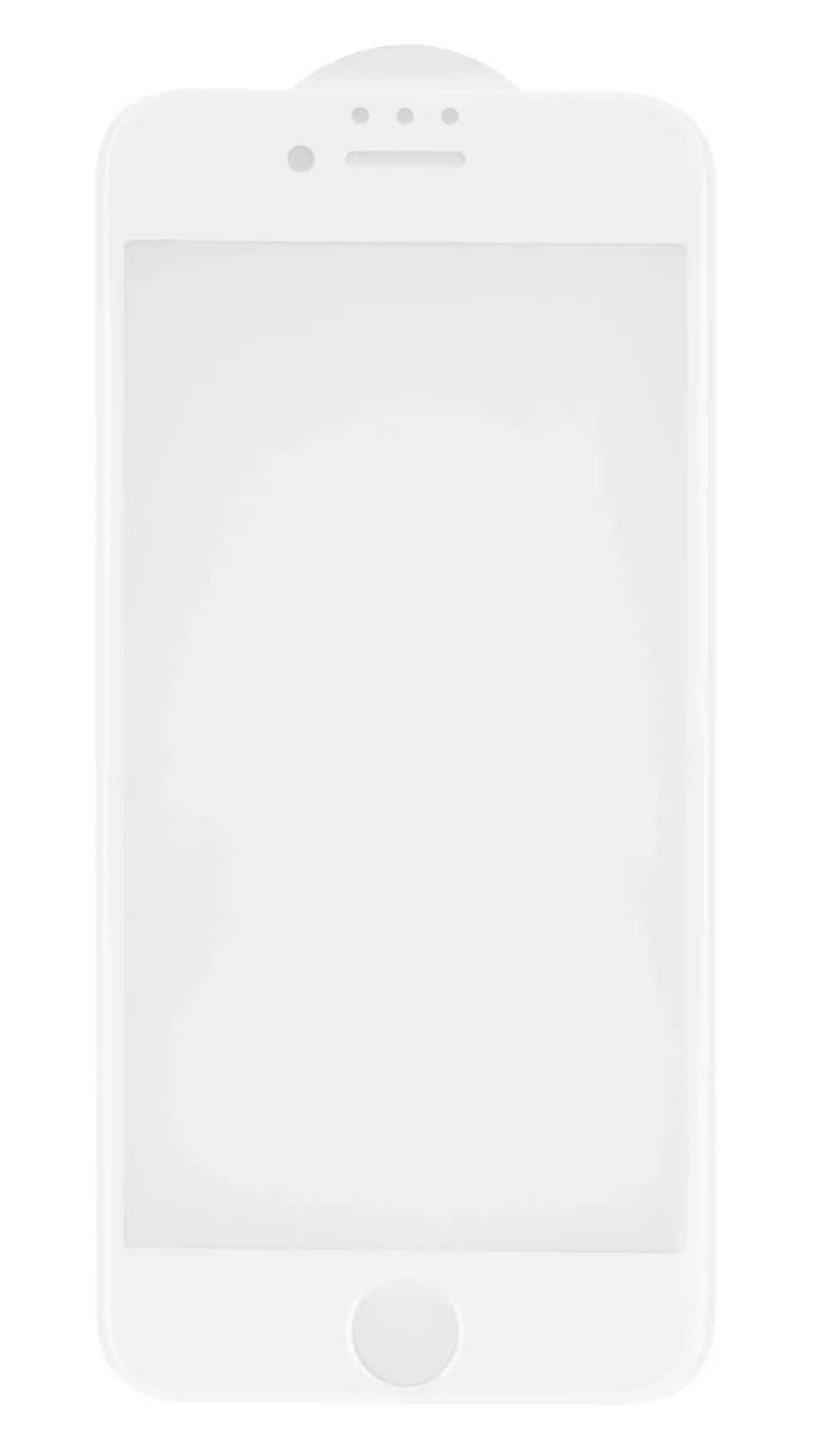 Linocell Elite Extreme Curved Skjermbeskytter for iPhone 6, 7 og 8 Hvit