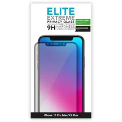 Linocell Elite Extreme Privacy Glass Skjermbeskytter for iPhone 11 Pro Max/Xs Max