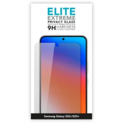 Linocell Elite Extreme Privacy Glass Skjermbeskytter for Samsung Galaxy S23+ og S22+