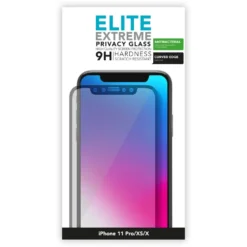 Linocell Elite Extreme Privacy Glass Skjermbeskytter for iPhone 11 Pro/X/Xs