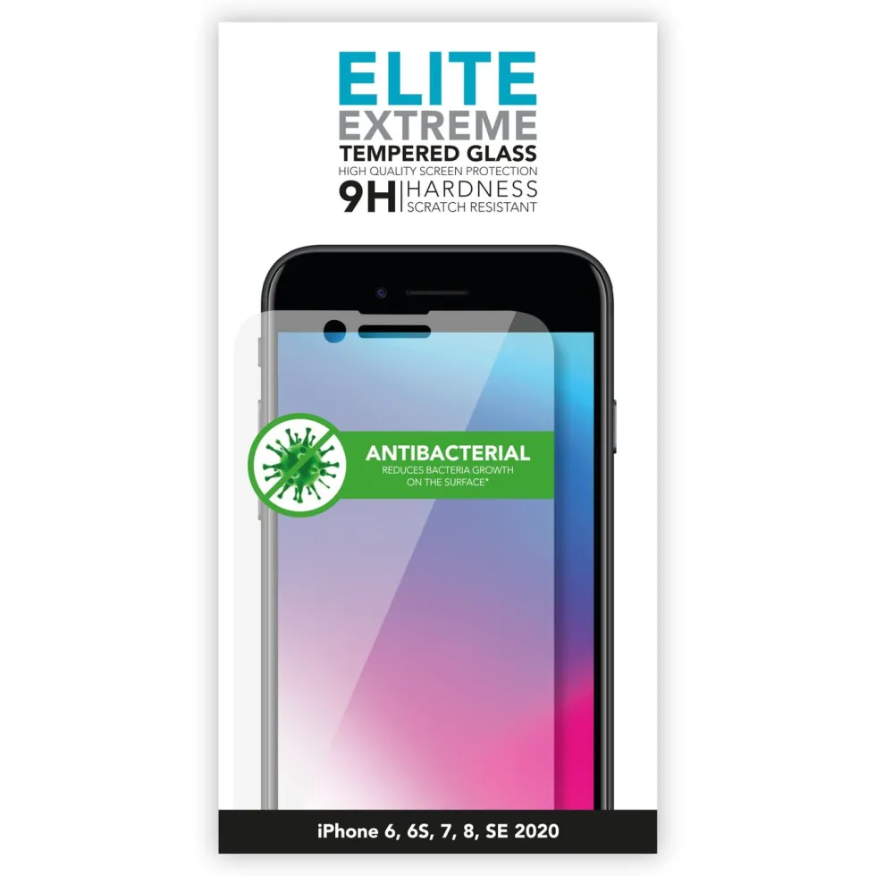 Linocell Elite Extreme Skjermbeskytter for iPhone 6-8 og SE 2020