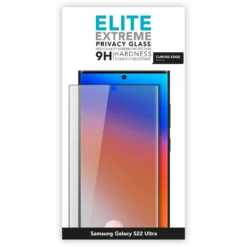 Linocell Elite Extrem Privacy Glass Skjermbeskytter for Samsung Galaxy S22 Ultra