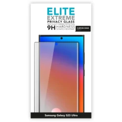 Linocell Elite Extrem Privacy Glass Skjermbeskytter for Samsung Galaxy S23 Ultra