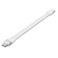 Linocell Flat USB-C til Lightning-kabel 13 cm