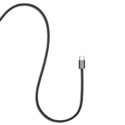 Linocell Flettet USB-C- til USB-C-kabel 240W Svart 1 m