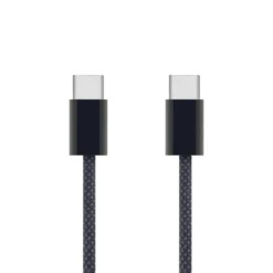 Linocell Flettet USB-C- til USB-C-kabel 60W Svart 1 m