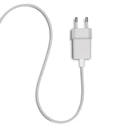 Linocell Flettet USB-C- til USB-C-kabel 60W Hvit 1 m