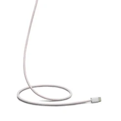 Linocell Flettet USB-C- til USB-C-kabel 60W Rosa 2 m