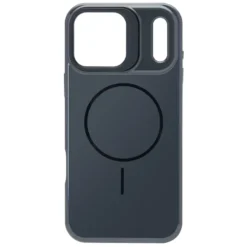 Linocell Flip Stand Case Mobildeksel for iPhone 17 Pro Max Svart