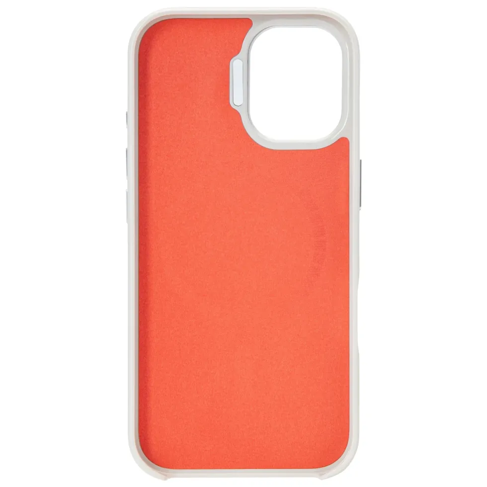 Linocell Flip Stand Case Mobildeksel for iPhone 17 Hvit