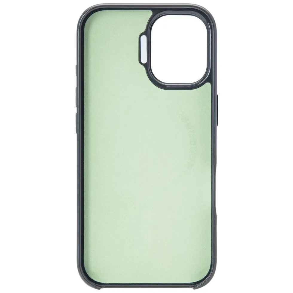 Linocell Flip Stand Case Mobildeksel for iPhone 17 Svart