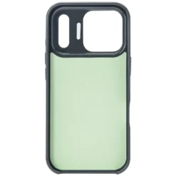Linocell Flip Stand Case Mobildeksel for iPhone 17 Pro Svart