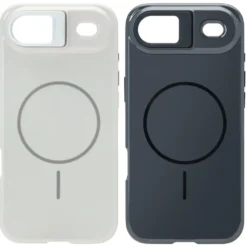 Linocell Flip Stand Case Mobildeksel for iPhone Air Svart