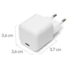 Linocell GaN-hurtiglader 65 W PD 3.2 med USB-C-port