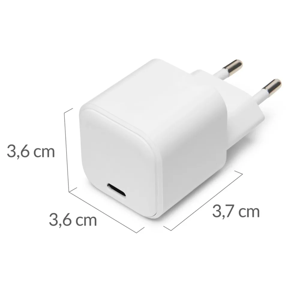 Linocell GaN-hurtiglader 65 W PD 3.2 med USB-C-port