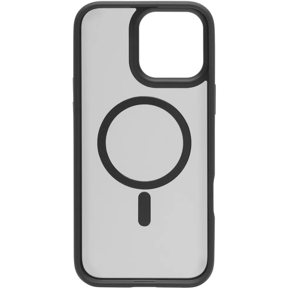 Linocell Hard Case Mobildeksel for iPhone 16 Pro Max Svart