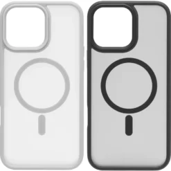 Linocell Hard Case Mobildeksel for iPhone 16 Pro Max Svart