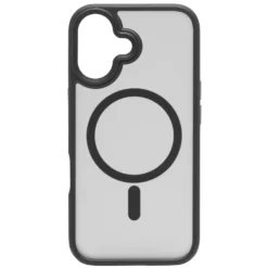 Linocell Hard Case Mobildeksel for iPhone 16 Svart
