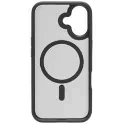 Linocell Hard Case Mobildeksel for iPhone 16 Svart