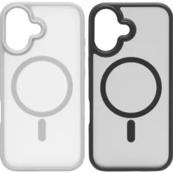 Linocell Hard Case Mobildeksel for iPhone 16 Svart